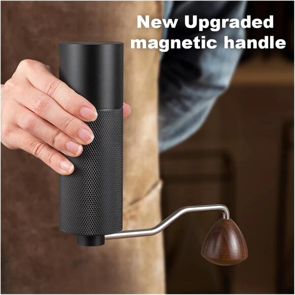Stainless Steel Manual Coffee Grinder, Portable Haand Grinder for Coffee Lovers - Picture 4 of 7